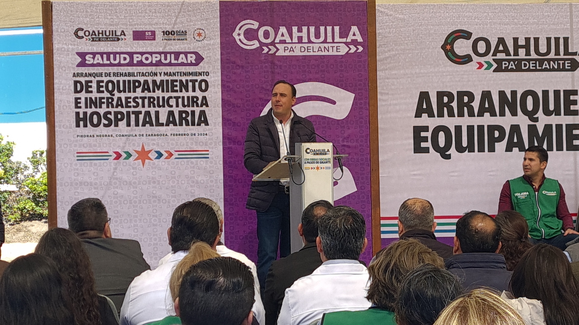 Manolo Jiménez anuncia inversión de 100 millones en programa de mejora de infraestructura hospitalaria