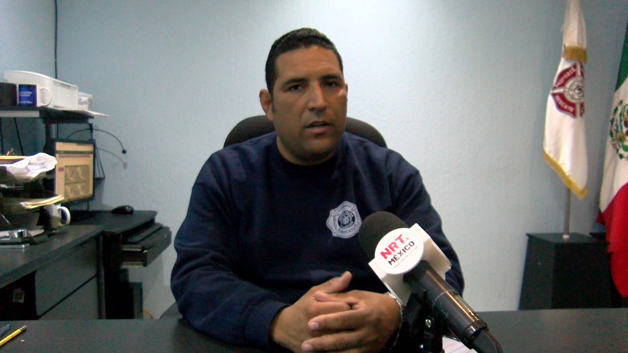El director Protección Civil y Bomberos del Ayuntamiento, Julio César Ríos Cortés. (SERGIO A. RODRÍGUEZ)