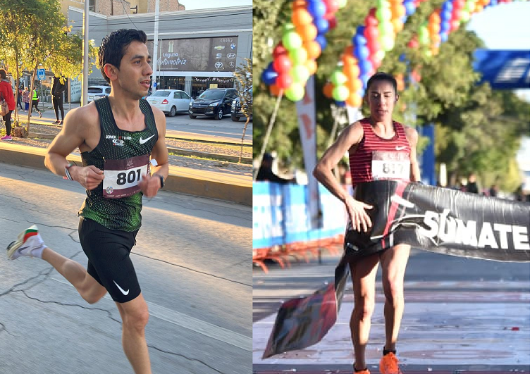 Juan Joel Pacheco y Argentina Valdepeñas se llevan el Medio Maratón de El Siglo de Torreón