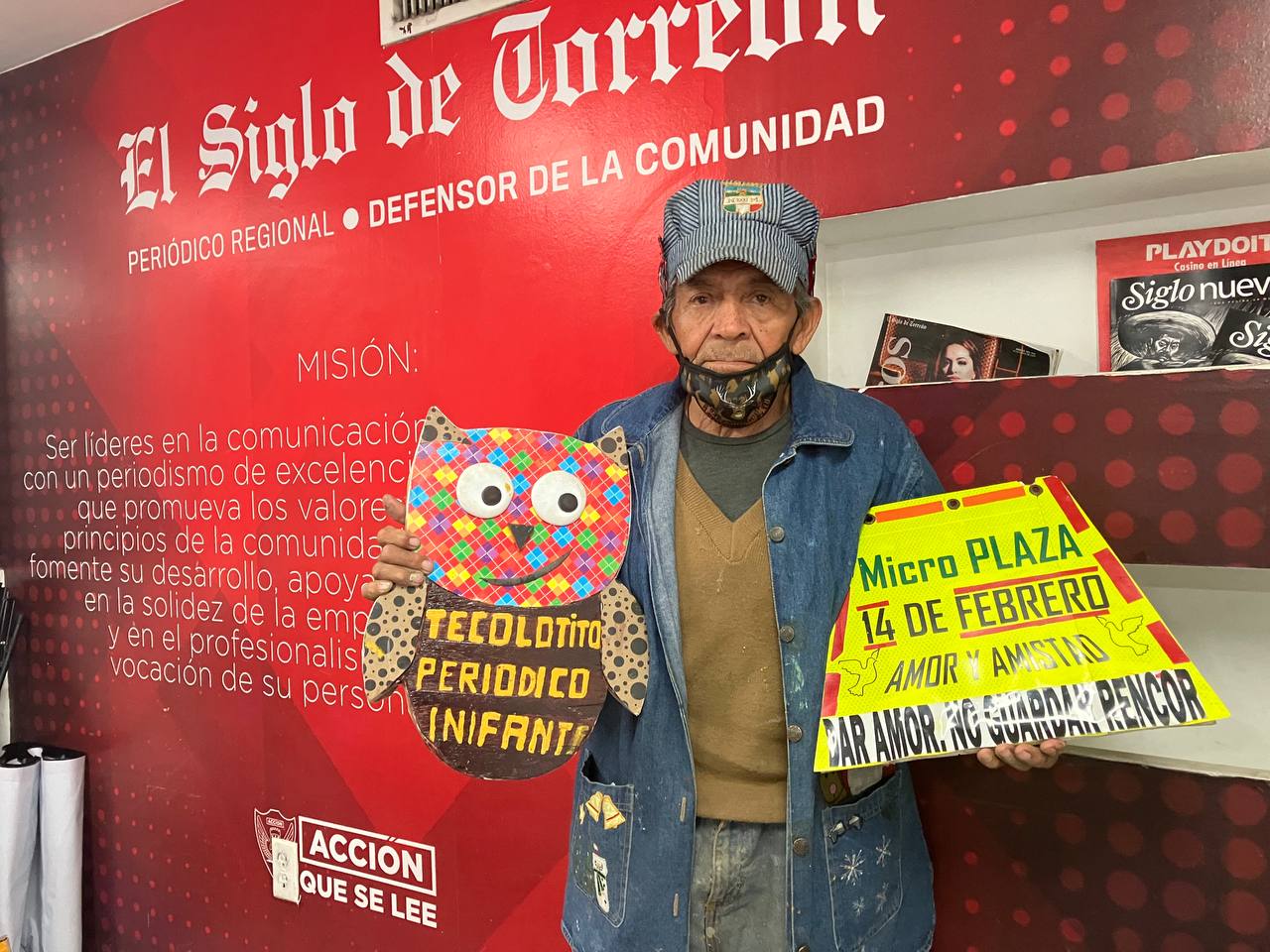 Invitan a microplaza 14 de febrero de Torreón para la imposición de ceniza 