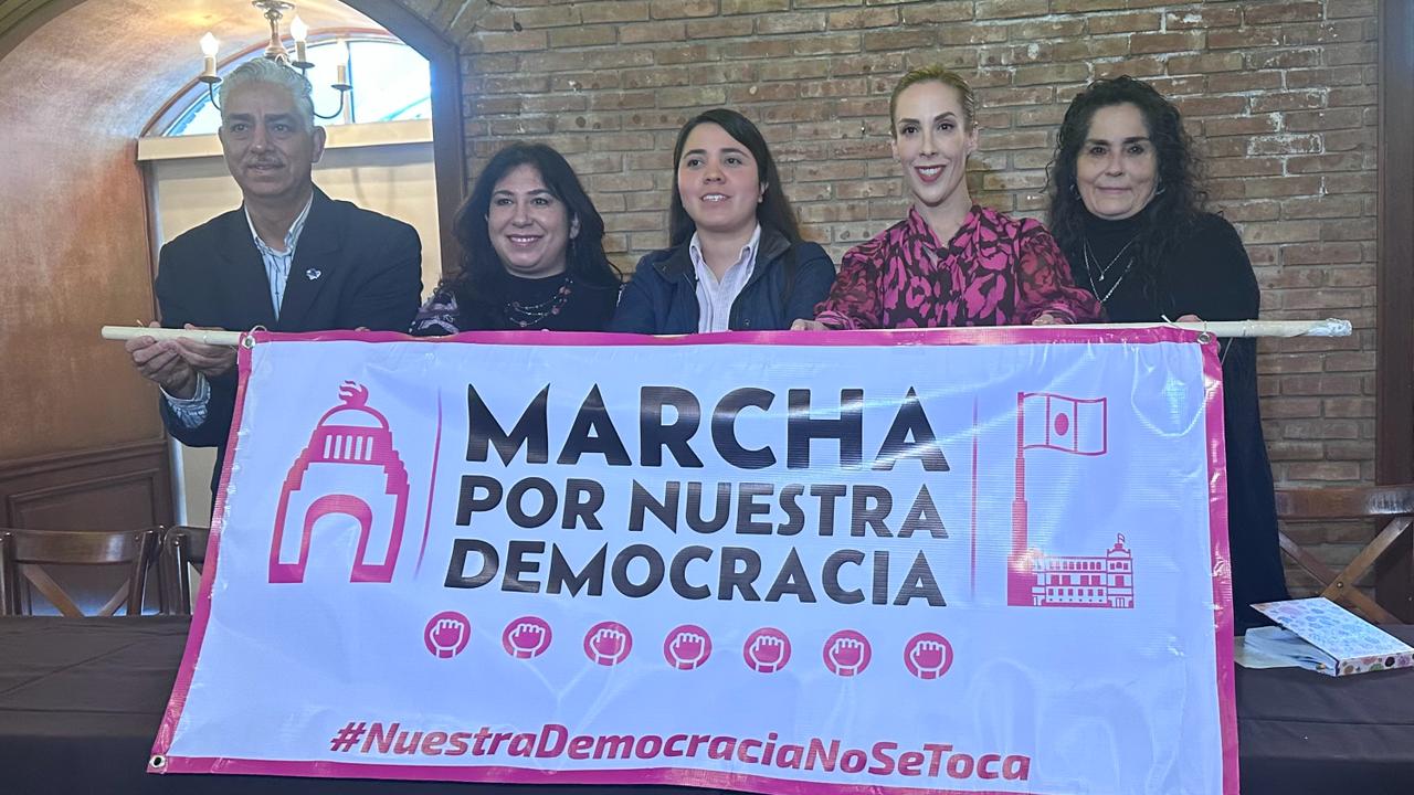 Saltillo también participará en la Marcha por la Democracia