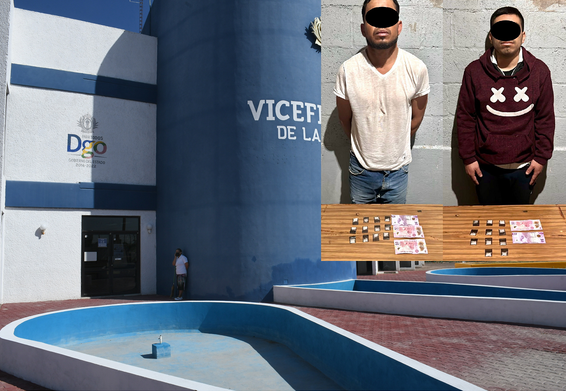 Caen cuatro presuntos narcomenudistas en Estación Viñedo de Gómez Palacio