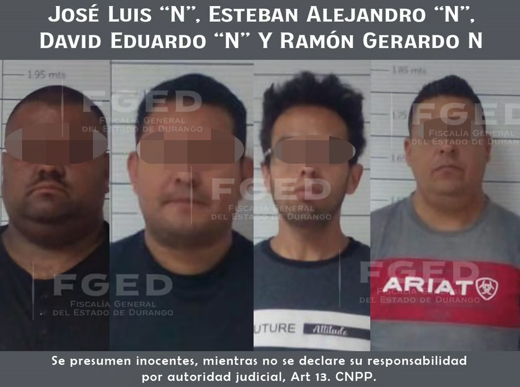 Arrestan a policías de Gómez Palacio por homicidio, extorsión y robo agravado