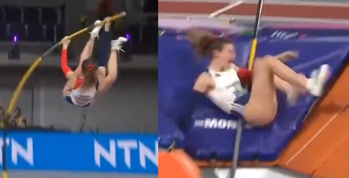 VIDEO: Así fue la terrible lesión que sufrió Margot Chevrier en el Mundial de Atletismo