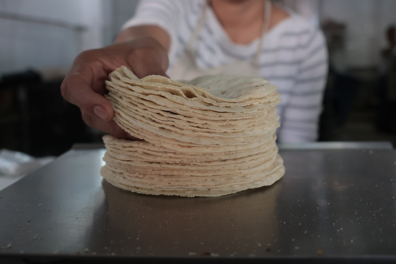 Se mantiene precio de tortilla en región