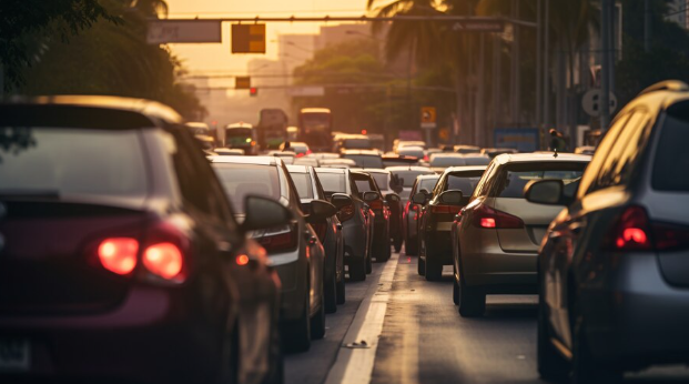 El denso tráfico cerca del domicilio causa un envejecimiento más rápido y menos saludable
