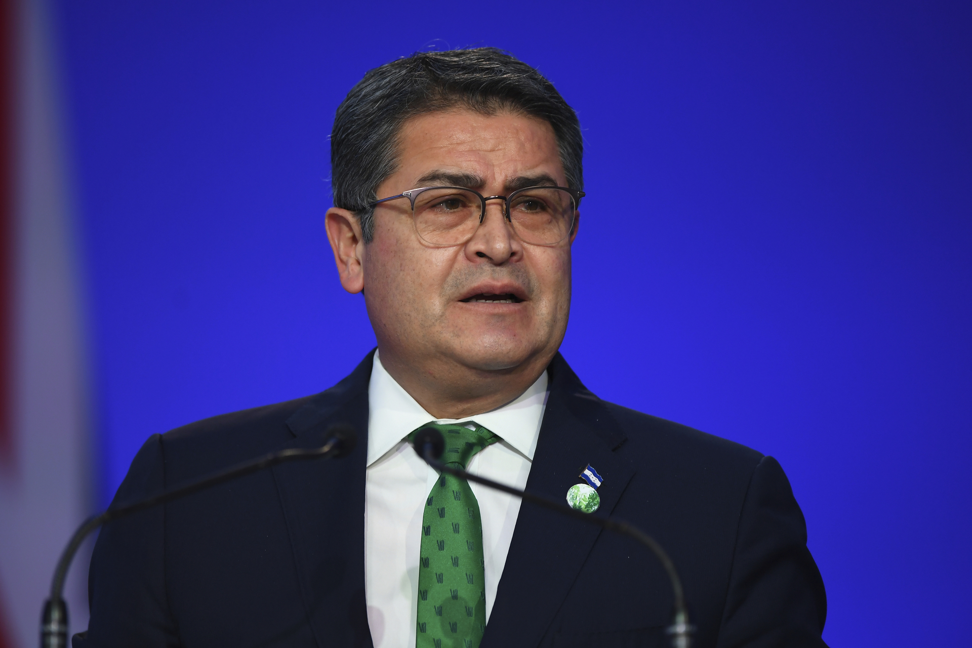 El expresidente de Honduras Juan Orlando Hernández. (AP)