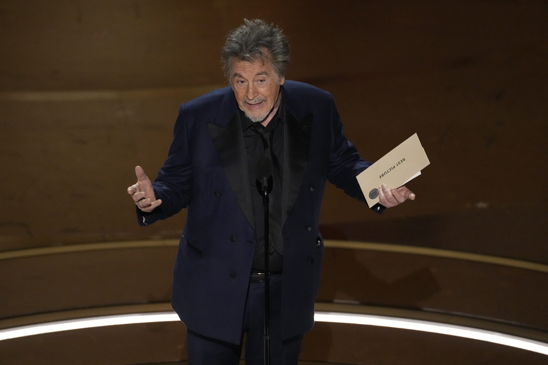 Al Pacino explica por qué no mencionó a los nominados mejor película en el Oscar