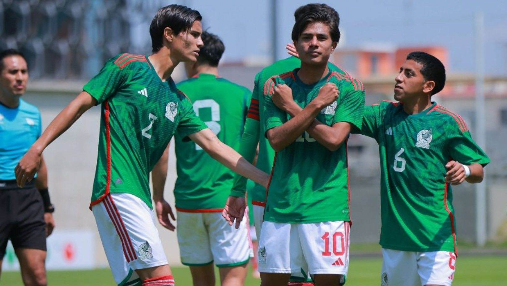 La Sub-20 de México derrotó 6-0 a Honduras en juego amistoso
