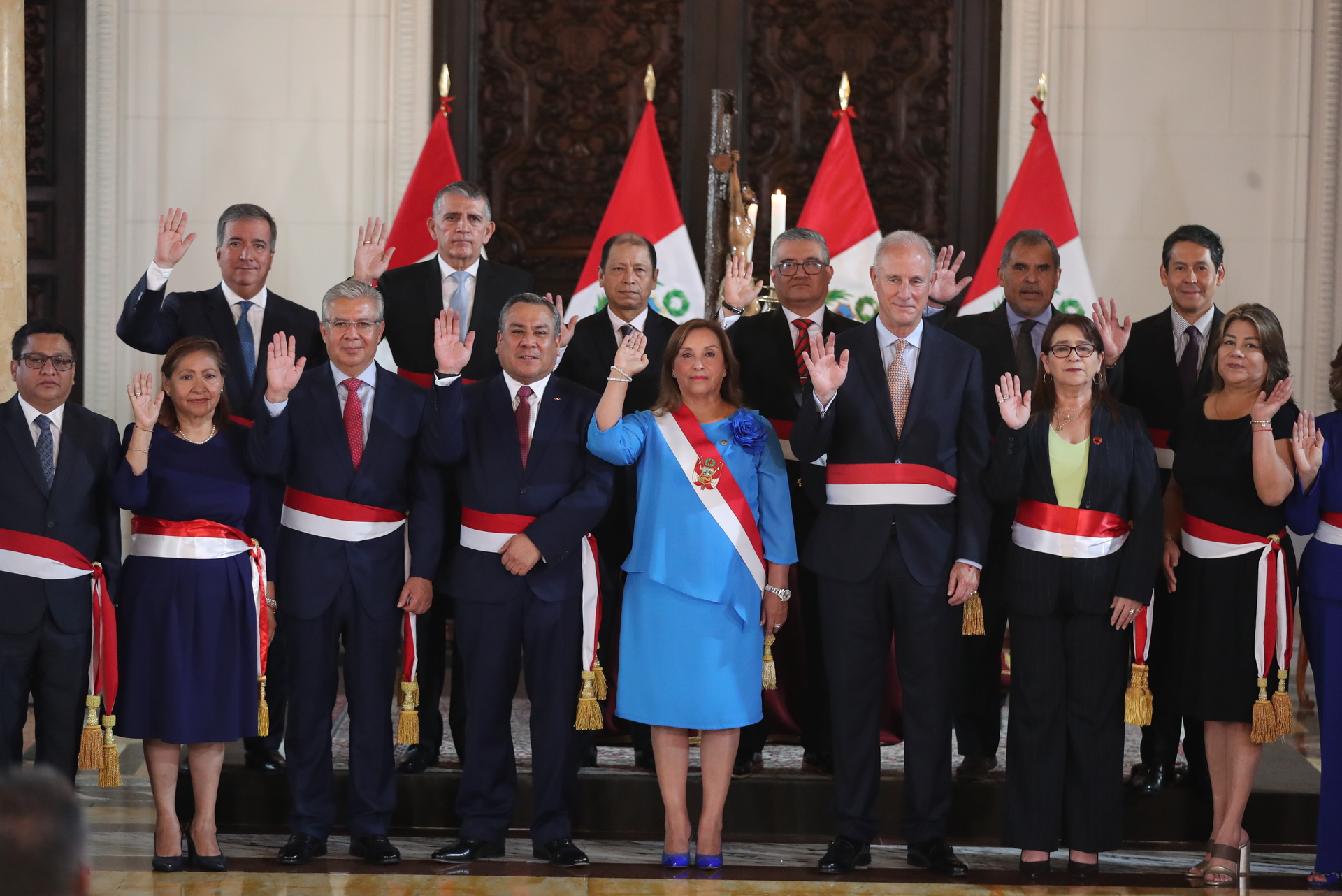 La presidenta de Perú, Dina Boluarte. (ARCHIVO)