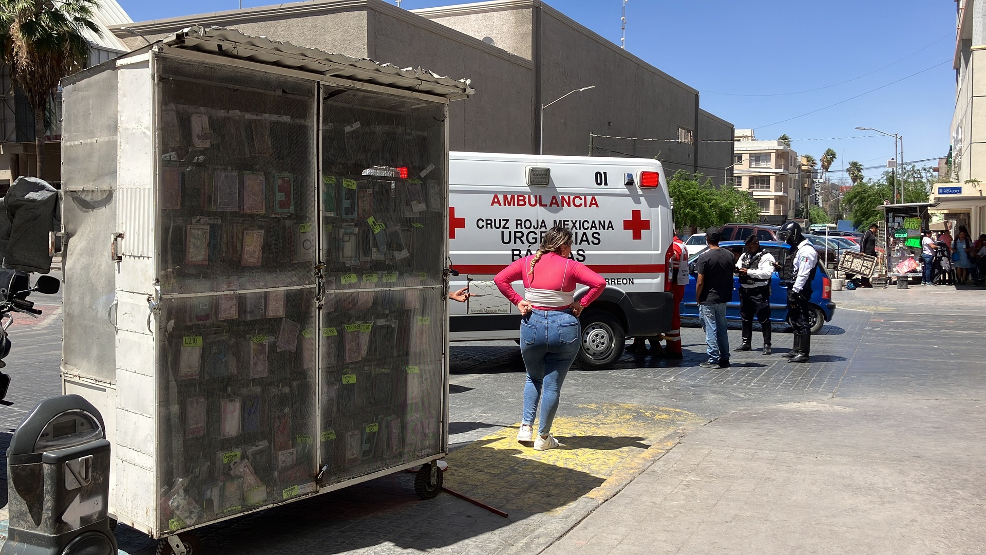 Accidente en el centro de Torreón (EL SIGLO DE TORREÓN) 