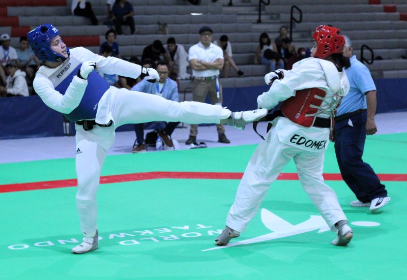 Gran éxito el Nacional Femenil de Taekwondo