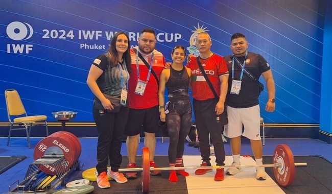 Ana Ferrer obtiene el noveno puesto en Copa del Mundo de halterofilia