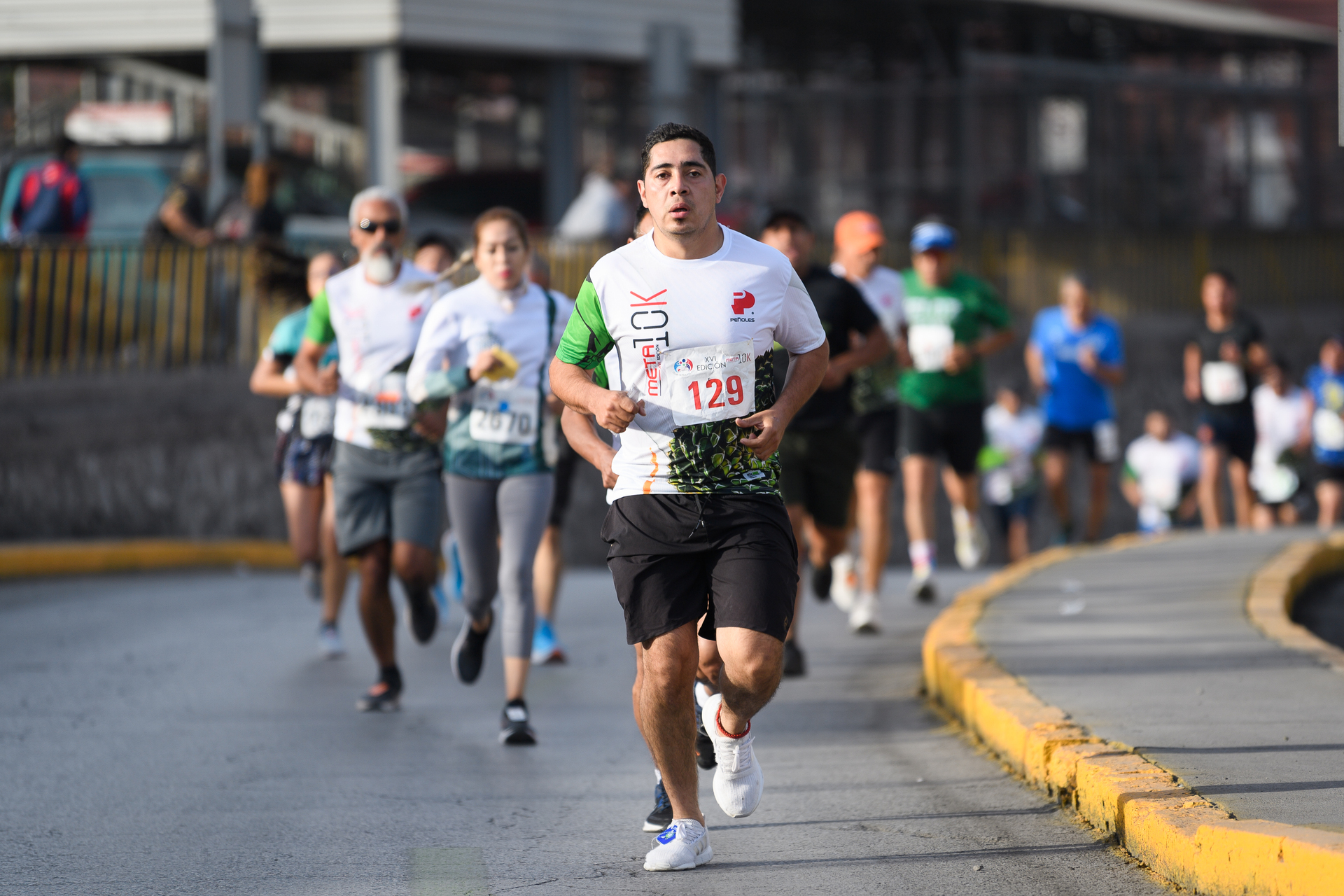 Recogen números para Carrera META 10 K de Peñoles