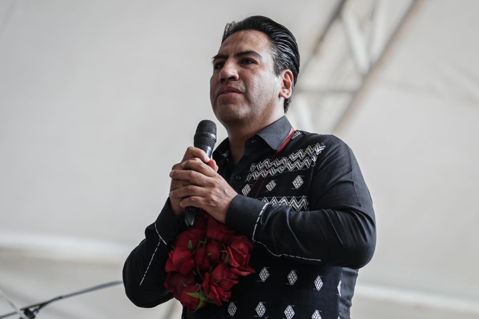 Eduardo Ramírez Aguilar, candidato de la coalición Sigamos haciendo historia en Chiapas. (ARCHIVO)