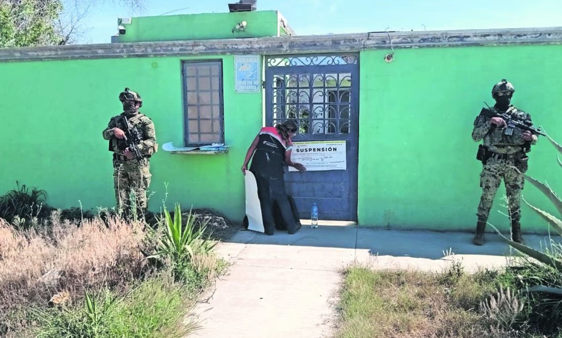 Desmantelamiento de narcolaboratorios en Nuevo León. (EL UNIVERSAL)