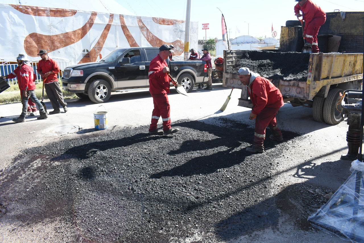 SIMV ha cubierto 70 mil metros de bacheo