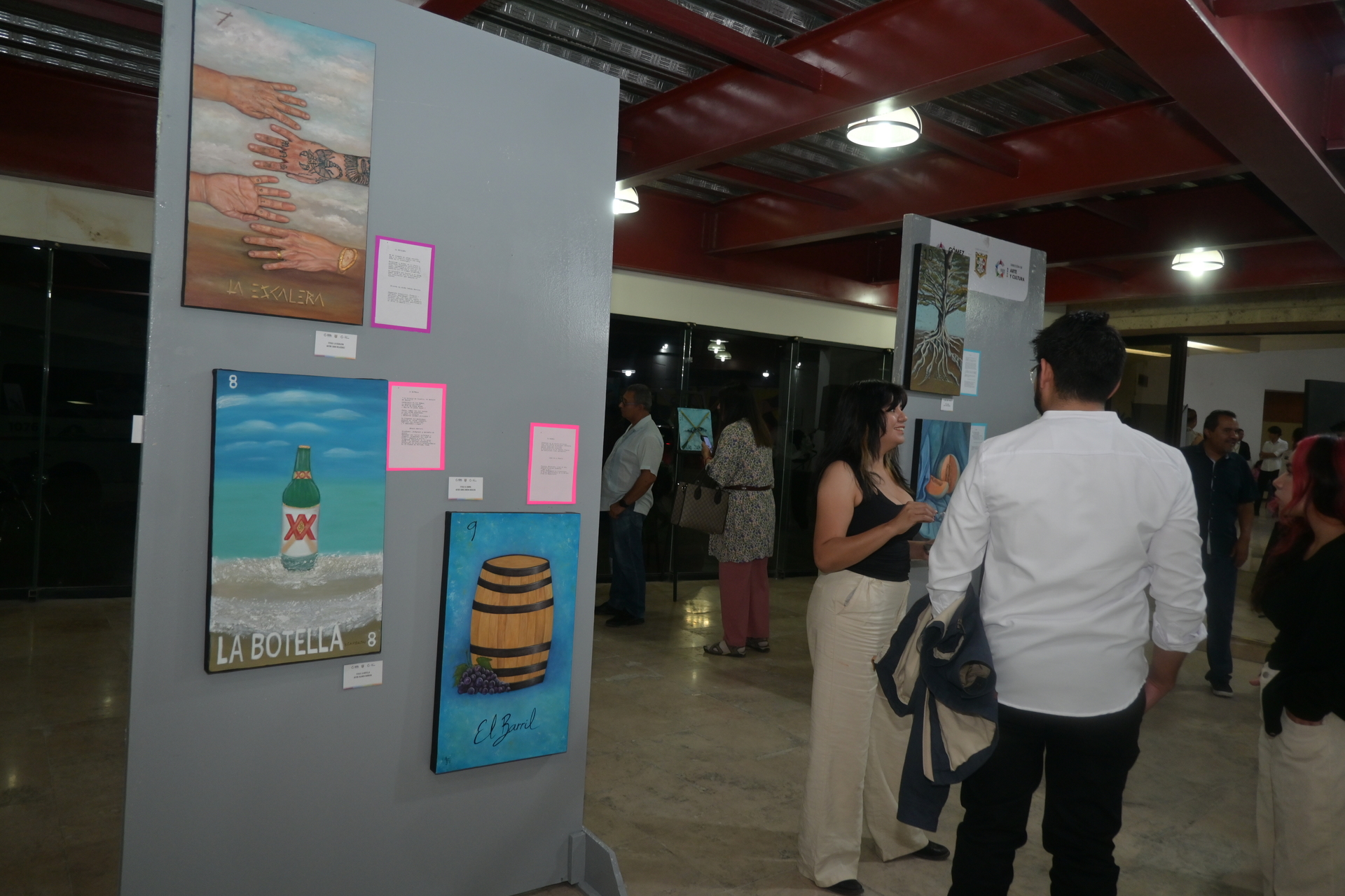 Inauguran en Gómez Palacio exposición sobre la lotería mexicana