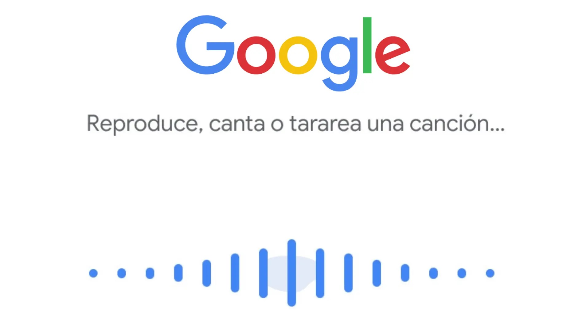 ¿Cómo encontrar una canción en Google con solo tararear?