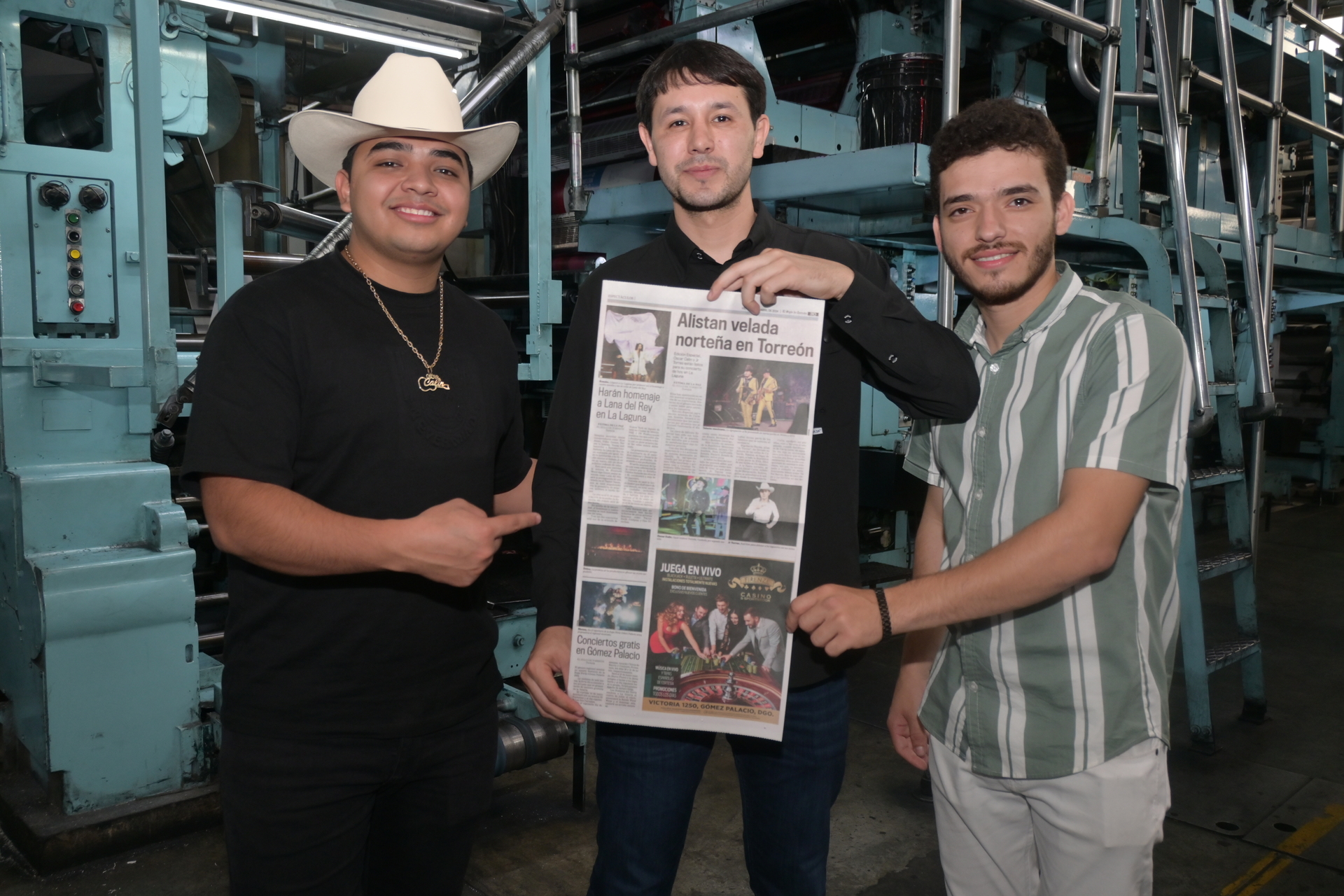 Oscar Calin, Jr Torres y Ulises Cárdenas traen el romanticismo a Torreón 