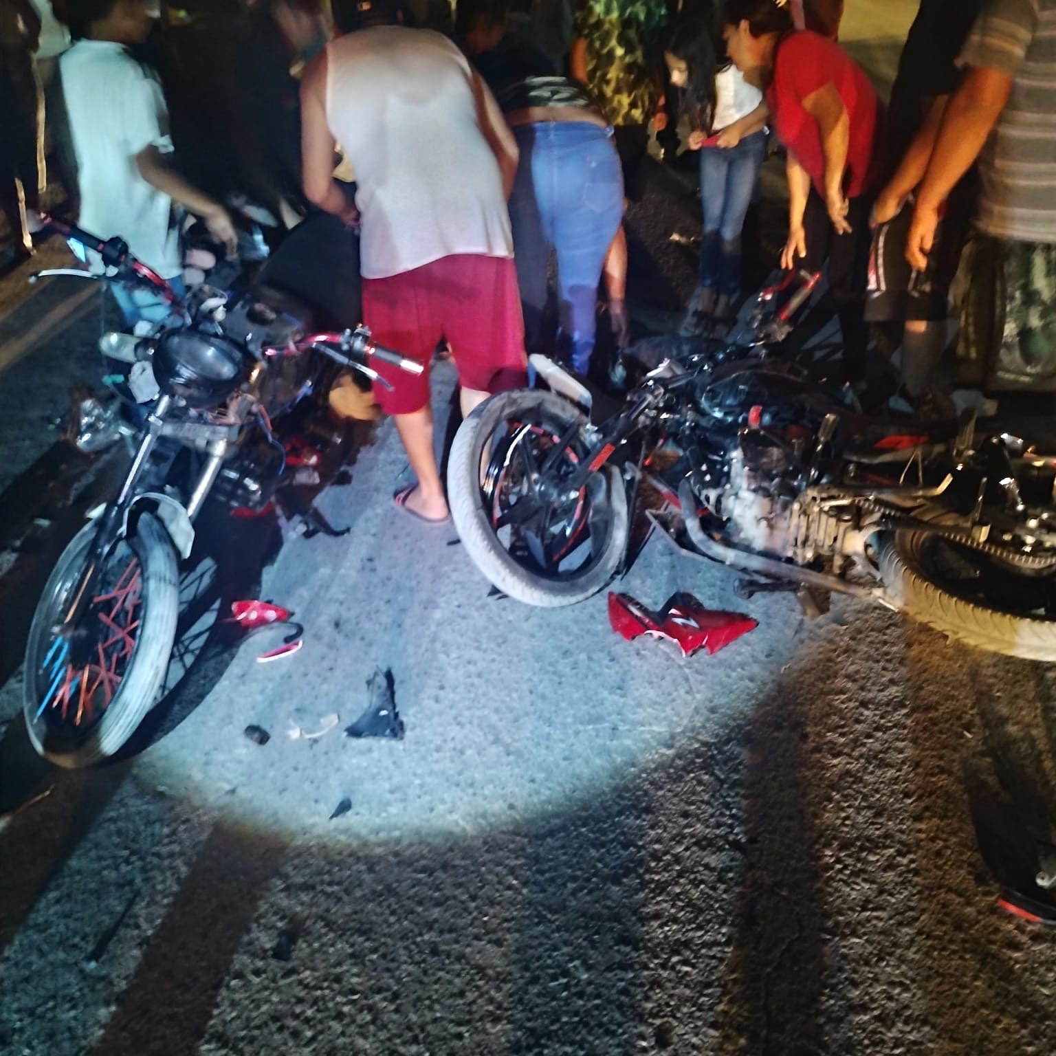 Grave, joven de 19 años tras choque de motocicletas en Gómez Palacio
