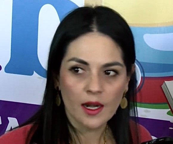 Luz Elena Morales Núñez, diputada presidenta de la junta de gobierno del Congreso local. (ISABEL AMPUDIA)