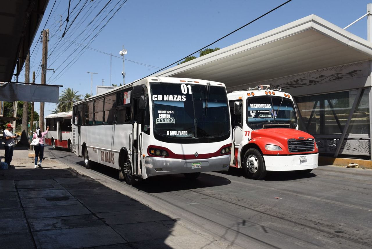 Garantizan que hoy habrá servicio de transporte en Torreón, pese a ser día inhábil.