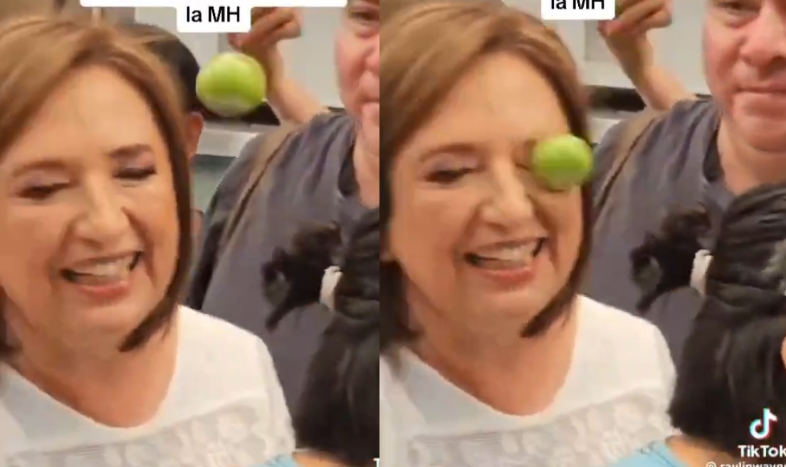 VIDEO: Lanzan limón a Xóchitl en mercado de CDMX y surgen los memes 