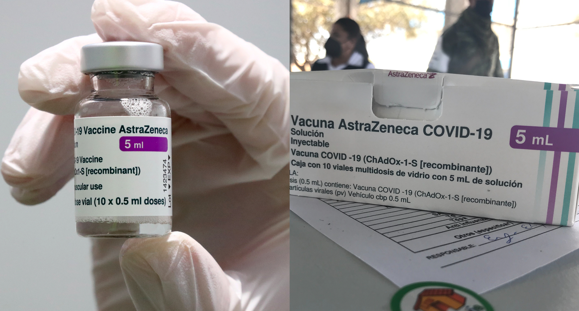 Vacuna contra la covid-19 de AstraZeneca. (AP/ARCHIVO)