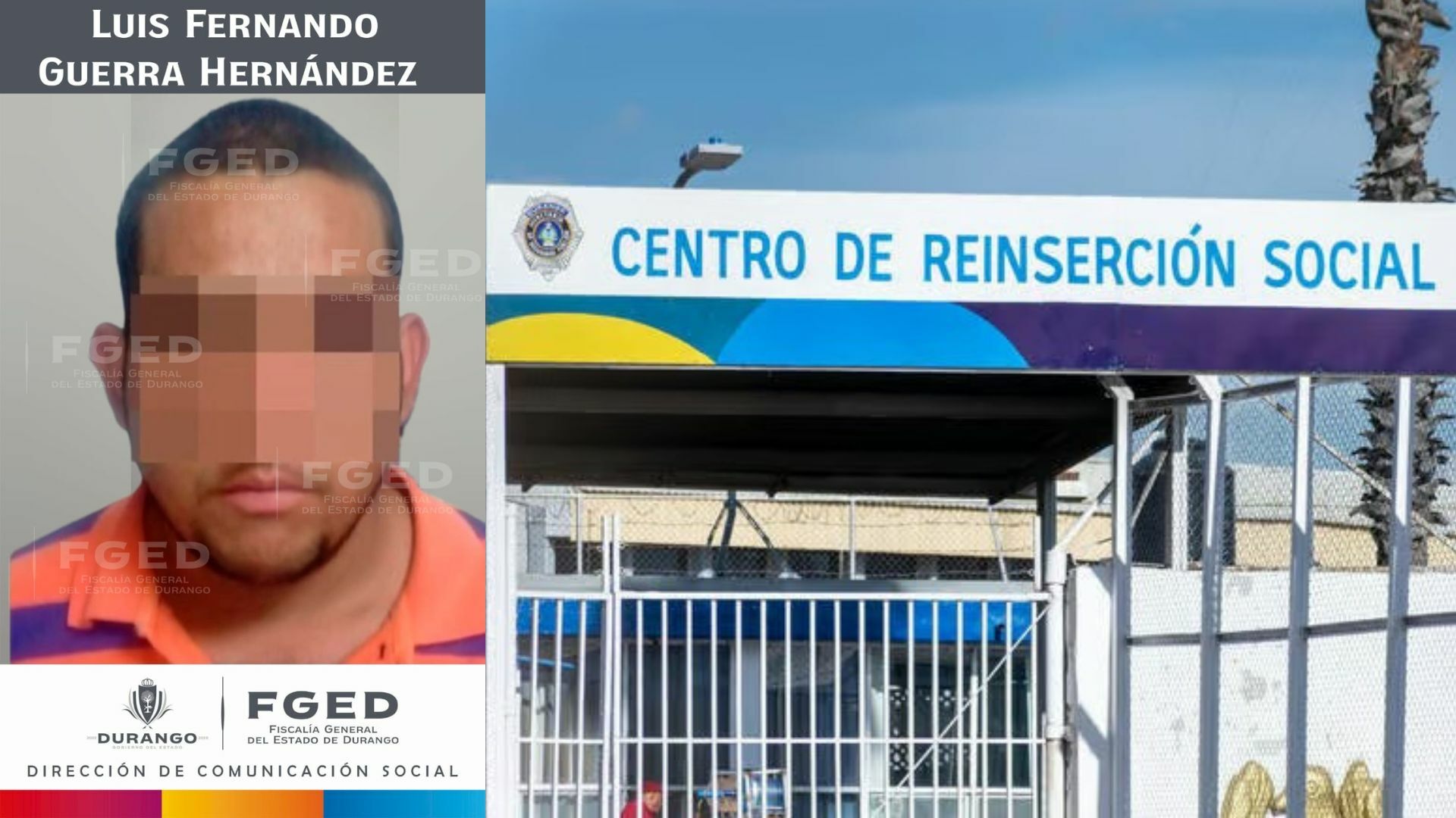 Un sujeto identificado como Luis Fernando Guerra Hernández fue sentenciado a más de 17 años de prisión tras ser encontrado culpable de un homicidio cometido en el año 2017 en la ciudad de Gómez Palacio.