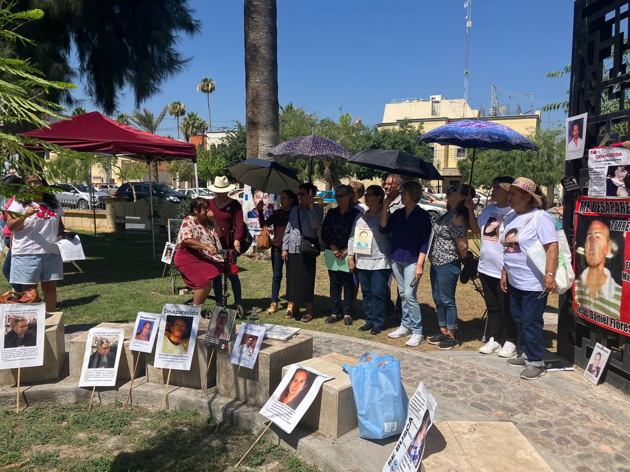 Seis colectivos de padres buscadores viajan a la CDMX para unirse al Movimiento Nacional por Nuestros Desaparecidos