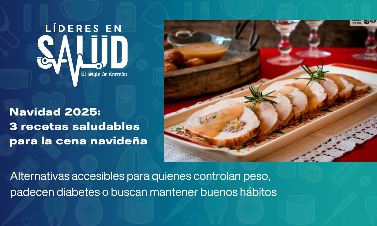Navidad 2025: 3 recetas saludables para la cena navideña