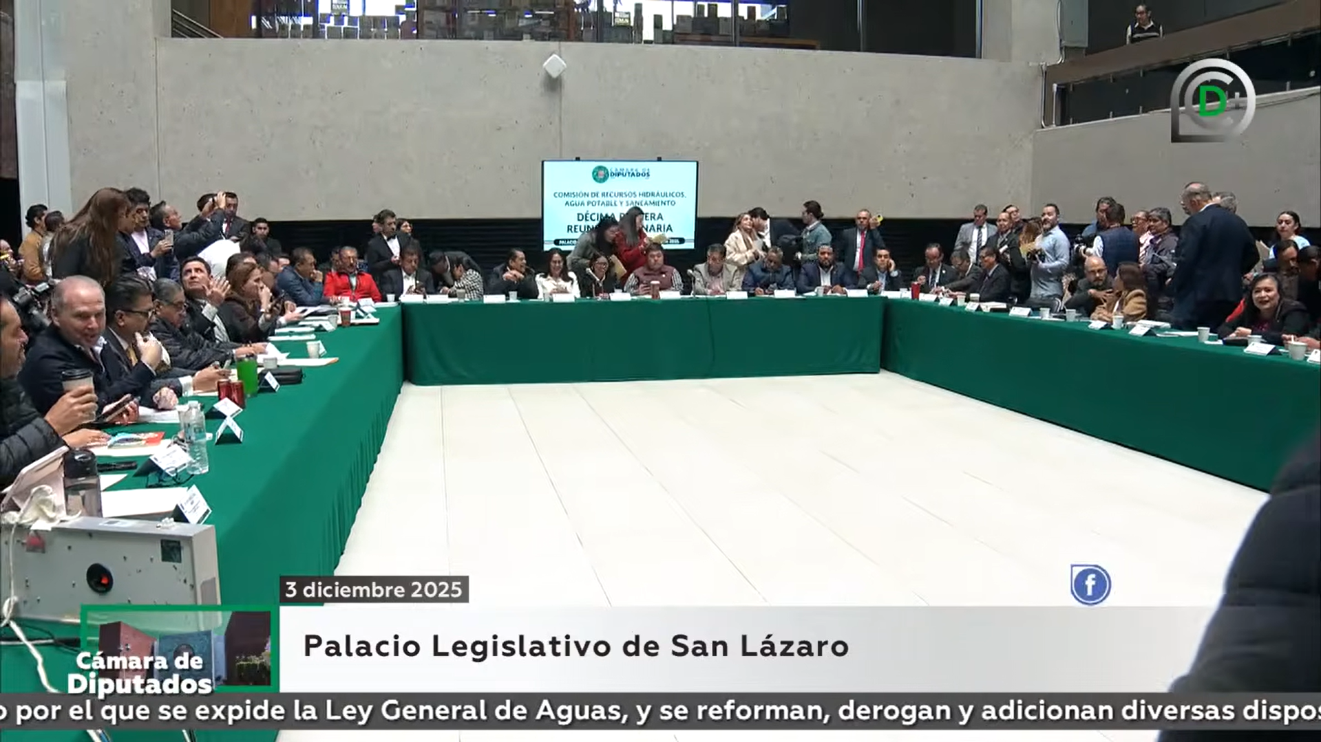 Comisión de Recursos Hidráulicos aprueba reforma a Ley de Aguas